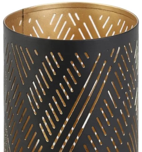 Eglo 422004 - Candeliere SUBIC 10x7,5 cm nero/oro