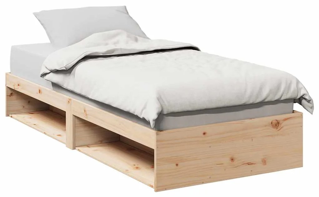 Dormeuse Senza Materasso 90x200 Cm İn Legno Massello Di Pino /