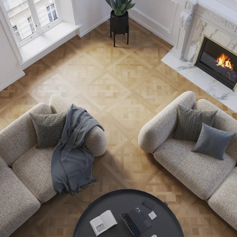 Pavimento SPC Montaigne miele Sp 5.5 mm ARTENS con sottopavimento integrato 2.25 m²
