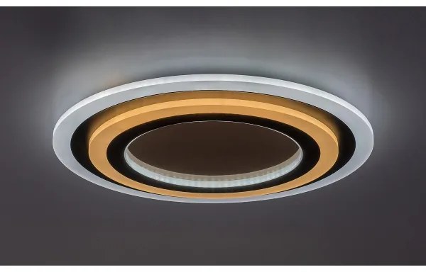 Rabalux 71314-LED lampada da soffitto dimmerabile TANELI 56W/230V 3000/4000/6000K cromo/nero+telecomando