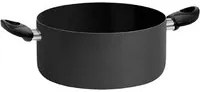 casseruola due manici ''black line'' cm. 24 - h.11 - capacit 5 lt. 7938104nlm