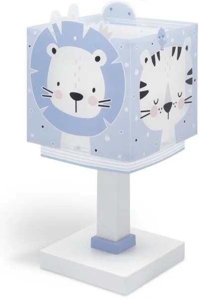 Dalber 63111T - Lampada per bambini JUNGLE 1xE14/8W/230V blu