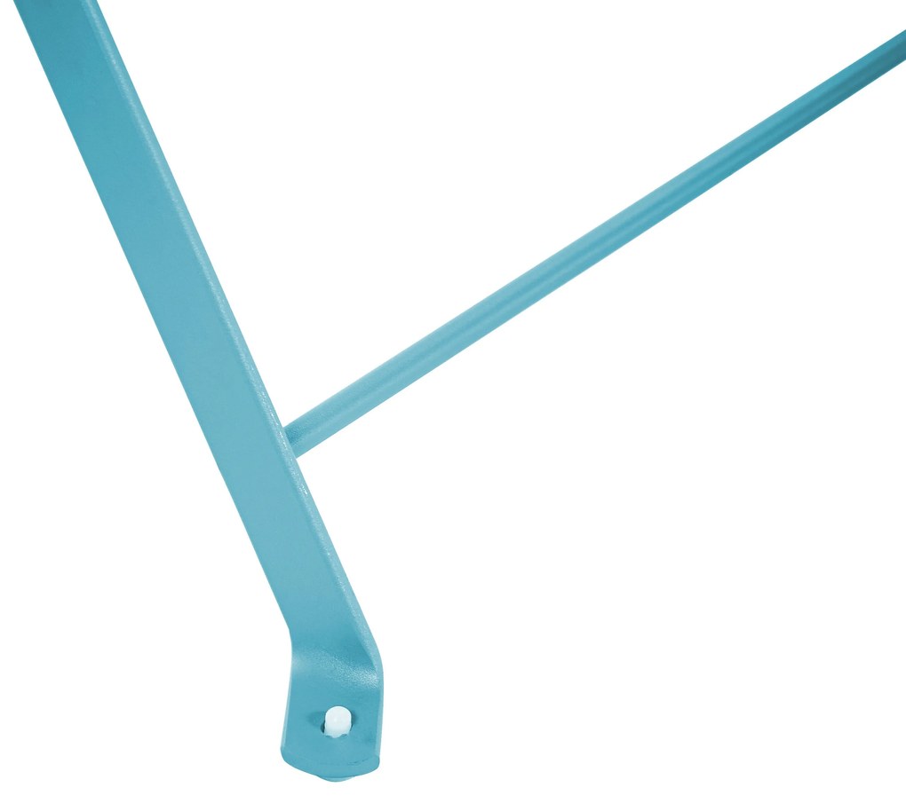 Set da balcone acciaio blu FIORI Beliani