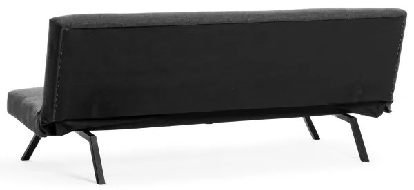 Divano a due posti LOKO grigio scuro