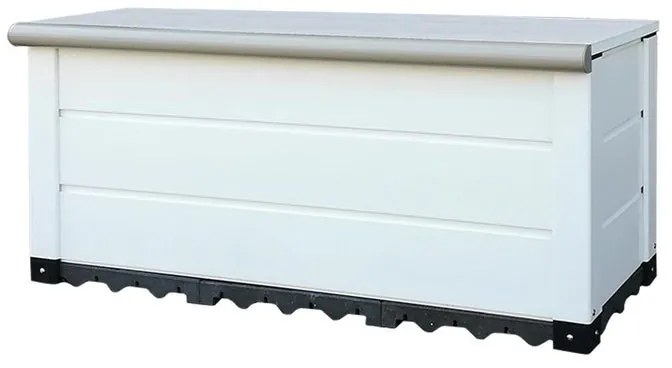 Baule GAROFALO Flat in pvc beige L 123 x H 56.7 x P 46.5 cm