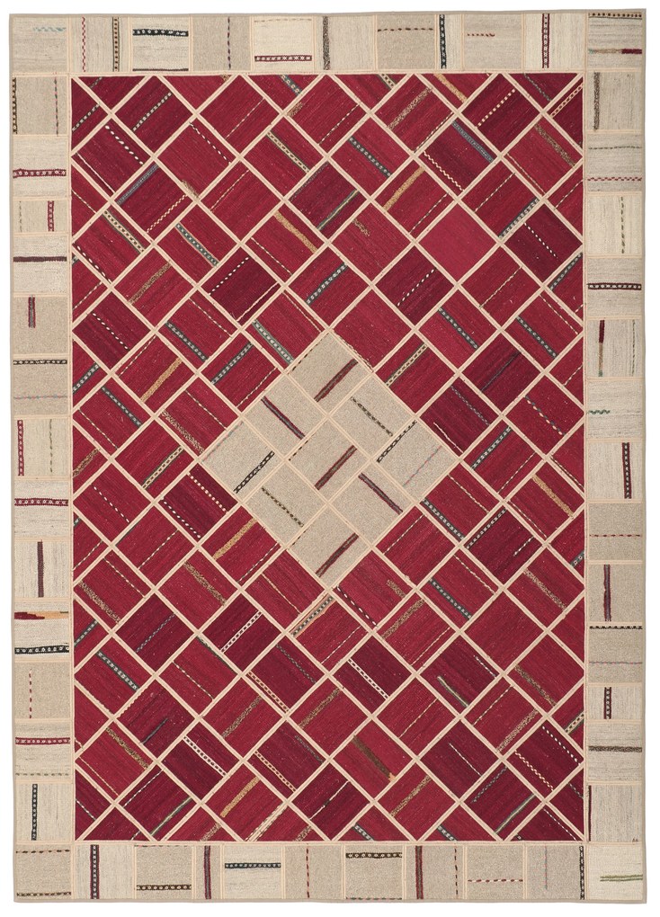 Kilim Tappeto 200 x 300 (Iran) Tessuto A Mano