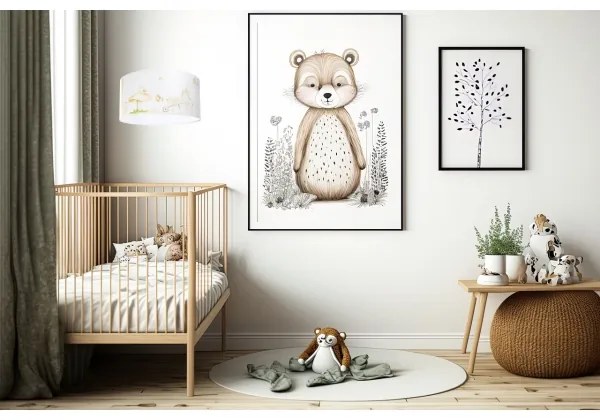 Lampadario a sospensione per bambini SWEET DREAMS 1xE27/60W/230V diametro 30 cm