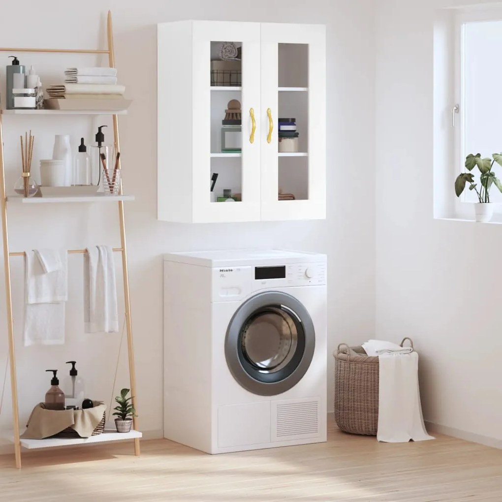 Mobile A Parete Bianco 69,5x34x90 Cm /