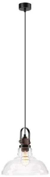 Lampadario a sospensione con filo SINGLE 1xE27/60W/230V