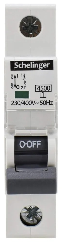 Interruttore Magnetotermico SCHELINGER 1P - 16A - Tipo B
