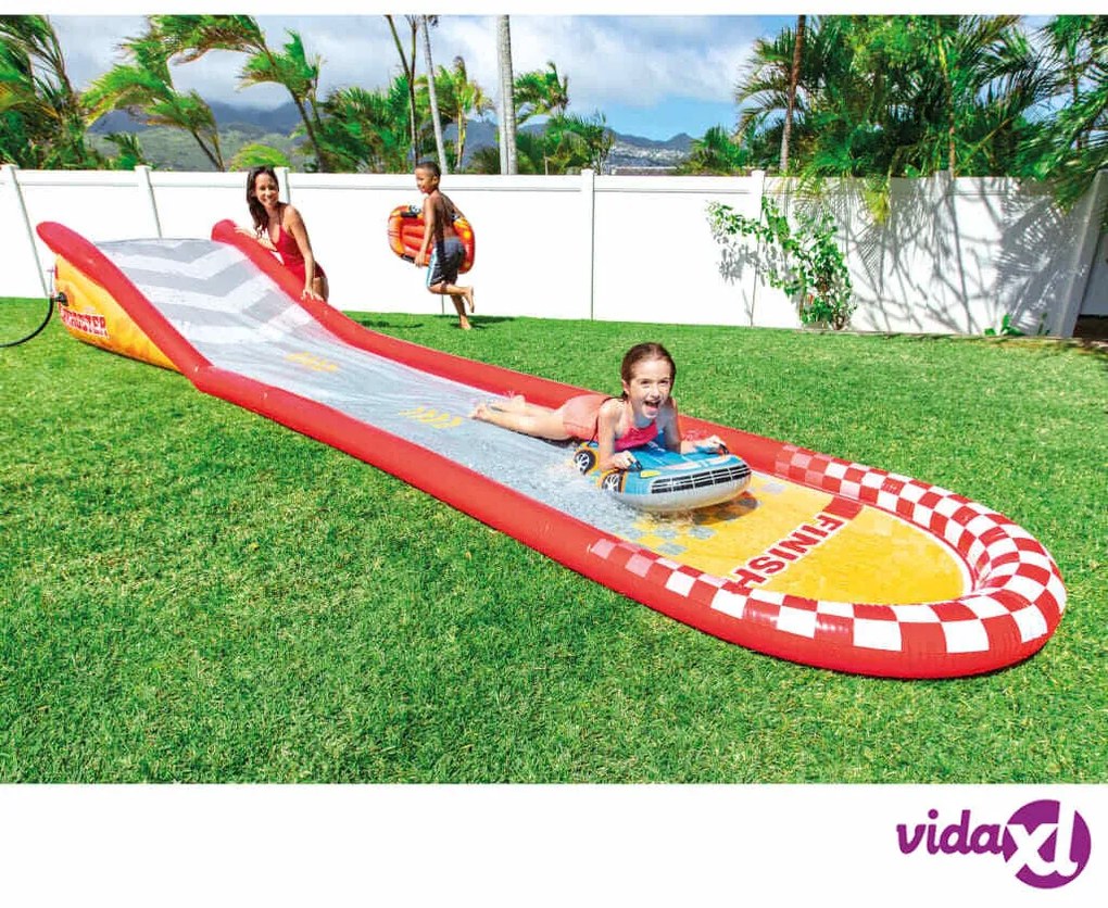 INTEX Scivolo con Pista Racing Fun Slide 561x119x76 cm
