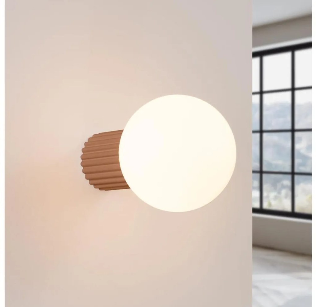 Sollux SL.1732 - Applique da bagno HALO 1xG9/8W/230V IP44 marrone