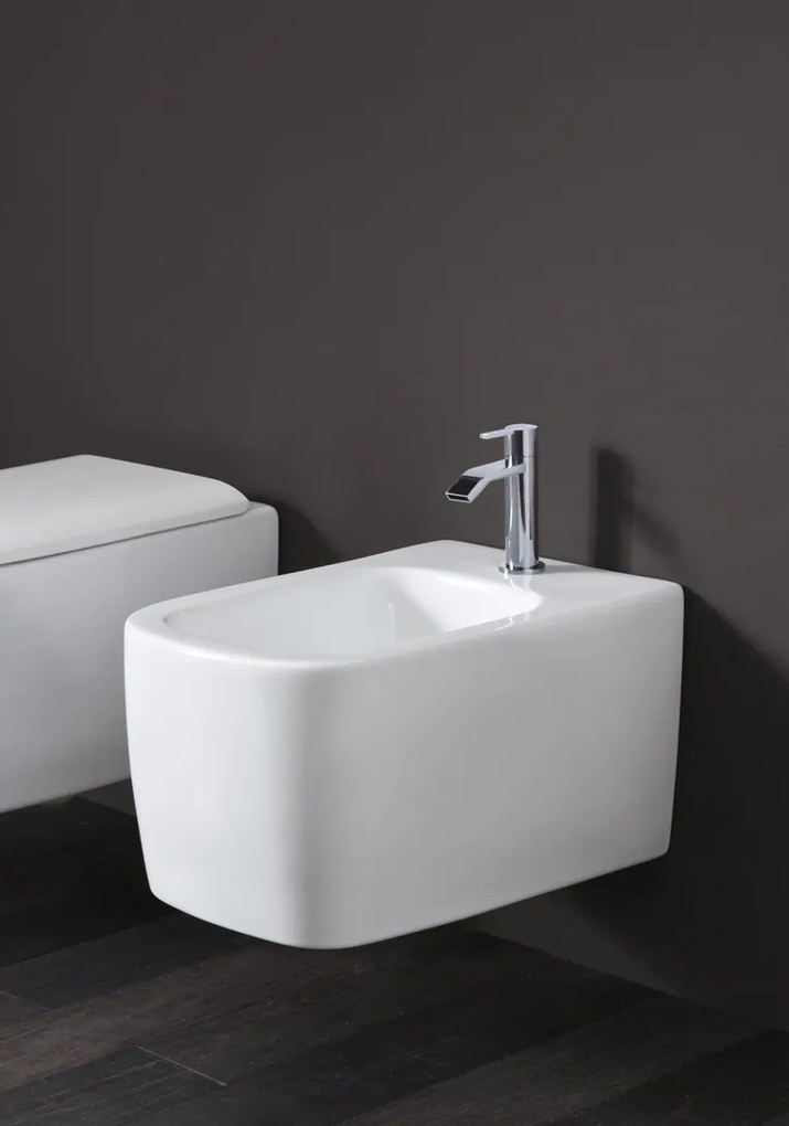 Nic Semplice Bidet Sospeso 53x35x29 bianco lucido