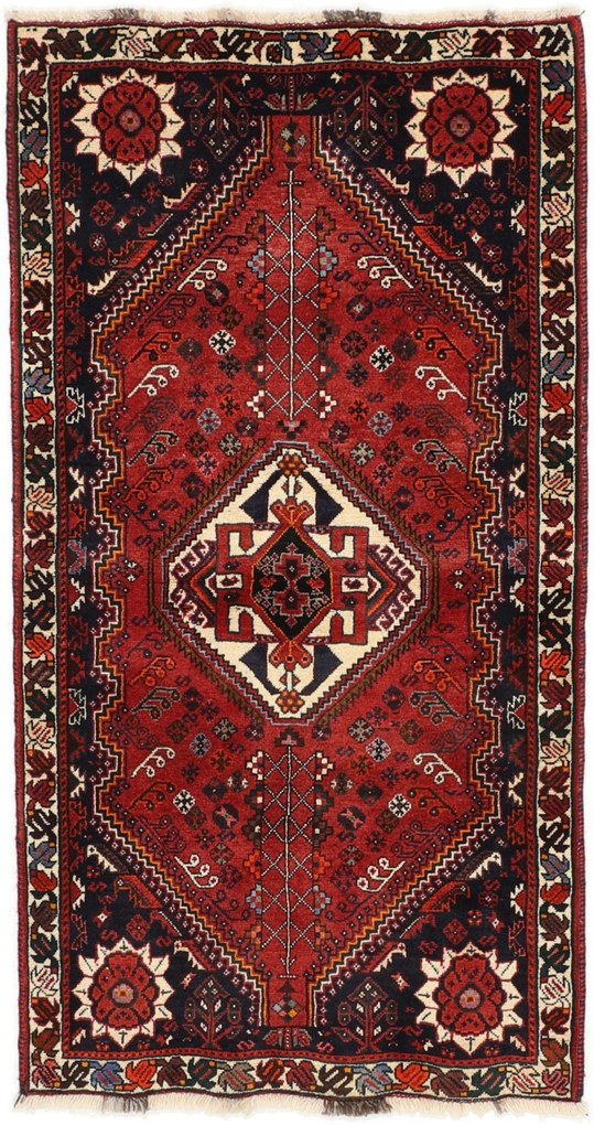 Gashghai Tappeto persiano 80x160 (Iran) Annodato A Mano