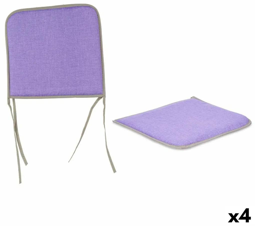 Cuscino per sedie Lilla 38 x 2,5 x 38 cm (4 Unità)