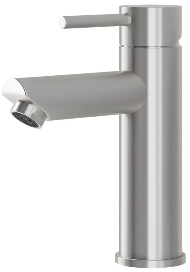 BATH DELUXE 28-017-03-71-02 - Rubinetto del lavandino RINGSTED 17,8 cm pettinato acciaio inossidabile