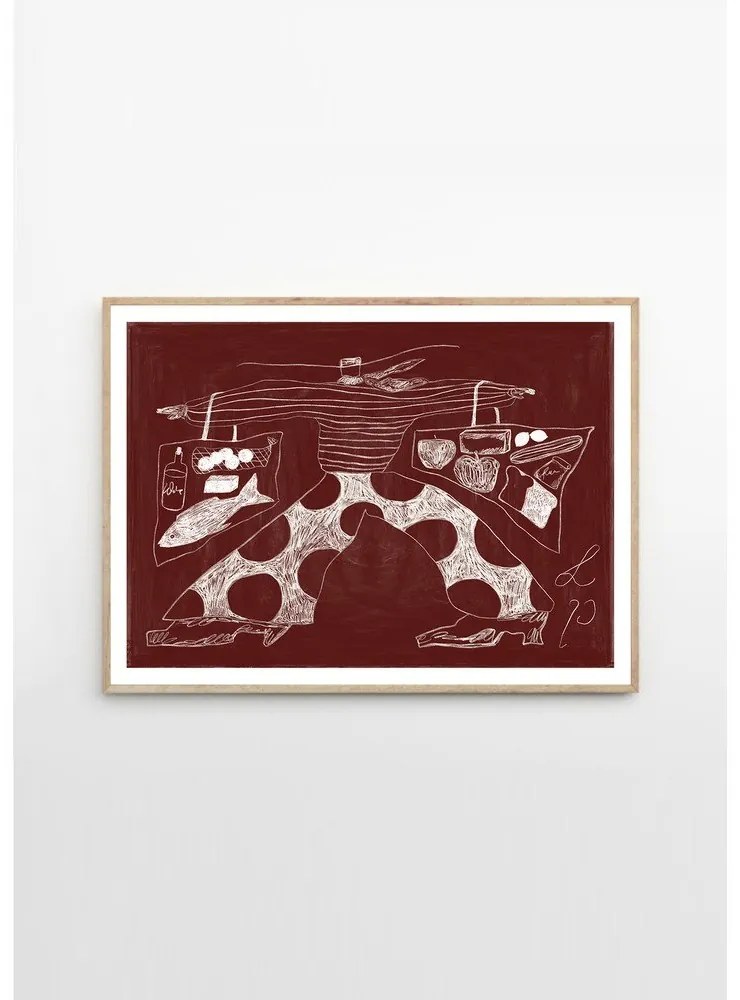 Poster 70x50 cm Sam Shopping – Lucia Tuffley – The Poster Club