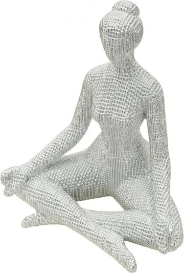 Donnina Yoga Silver Cm 20,5X15,5X23