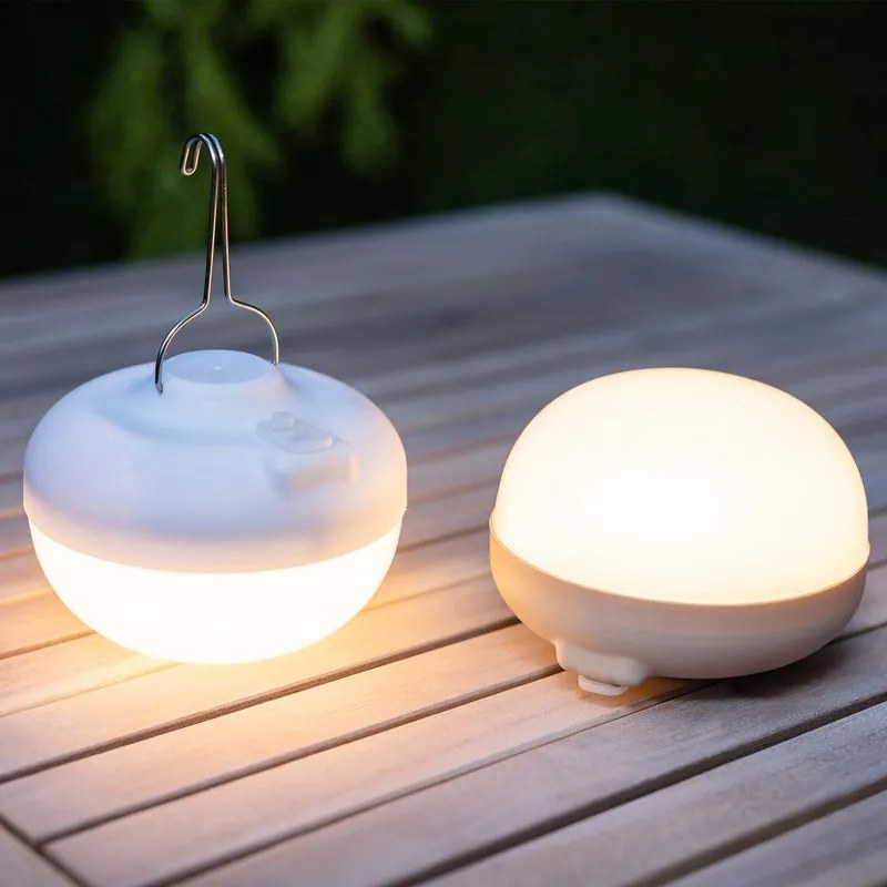 Lampada solare decorativa CHERRY SOLAR BULB BATTERY BLANCA 9 W, in polipropilene, luce bianco caldodimmerabile NEWGARDEN