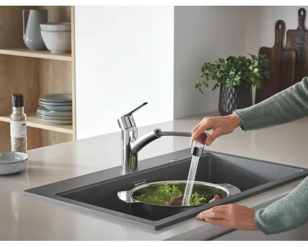 GROHE 30531001 - Miscelatore per lavello START 227 mm, cromato lucido