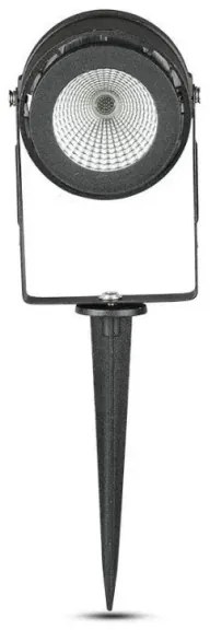 Lampada da esterno LED LED/12W/230V 3000K nero IP65