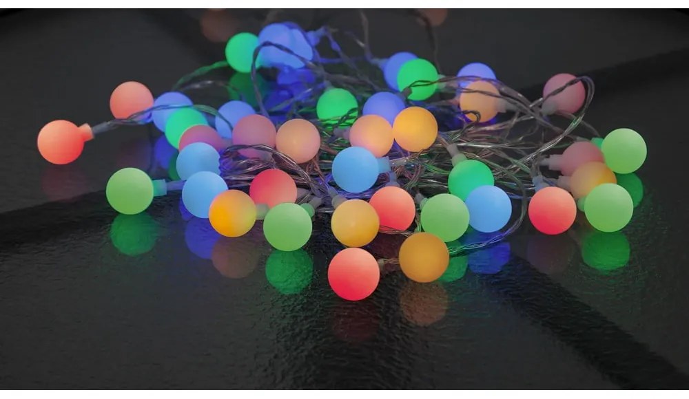 Catena luminosa colorata Partylights , lunghezza 7,35 m Berry - Star Trading