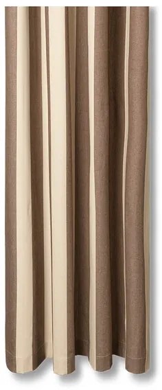 Chambray Shower Curtain Carob Brown/Parchment - Ferm Living