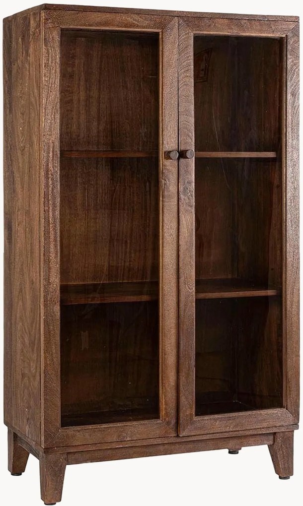 Vetrina in legno di mango Remington