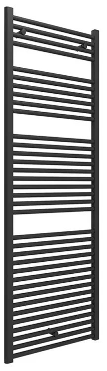 Termoarredo scaldasalviette 500x1703 nero opaco con interasse 45 cm