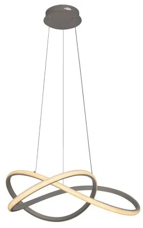 Lampadario LED dimmerabile su cavo LED/85W/230V 3000-6500K + telecomando