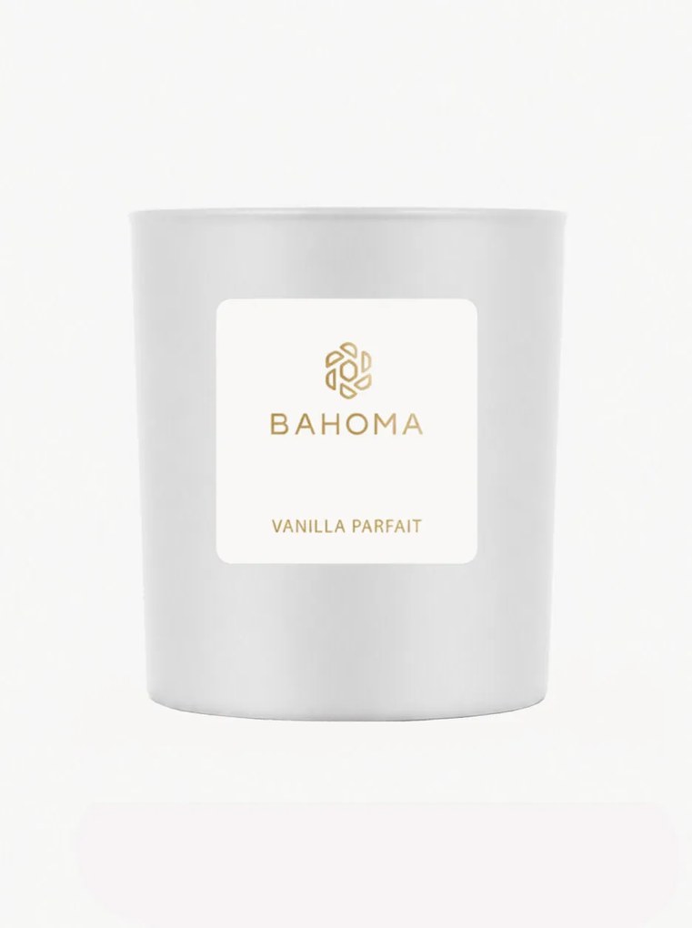 Candela profumata Vanilla Parfait (prugna, ambra, muschio)