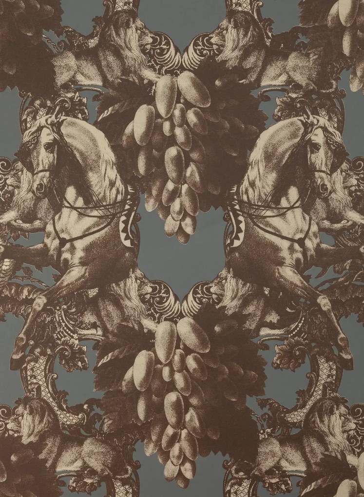 Studio Lisa Bengtsson Carta da parati Sir Grace - Blue