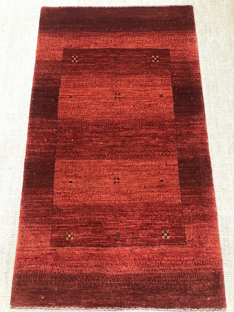 Loribaft Tappeto persiano 90 x 160 Rosso (Iran) Annodato A Mano