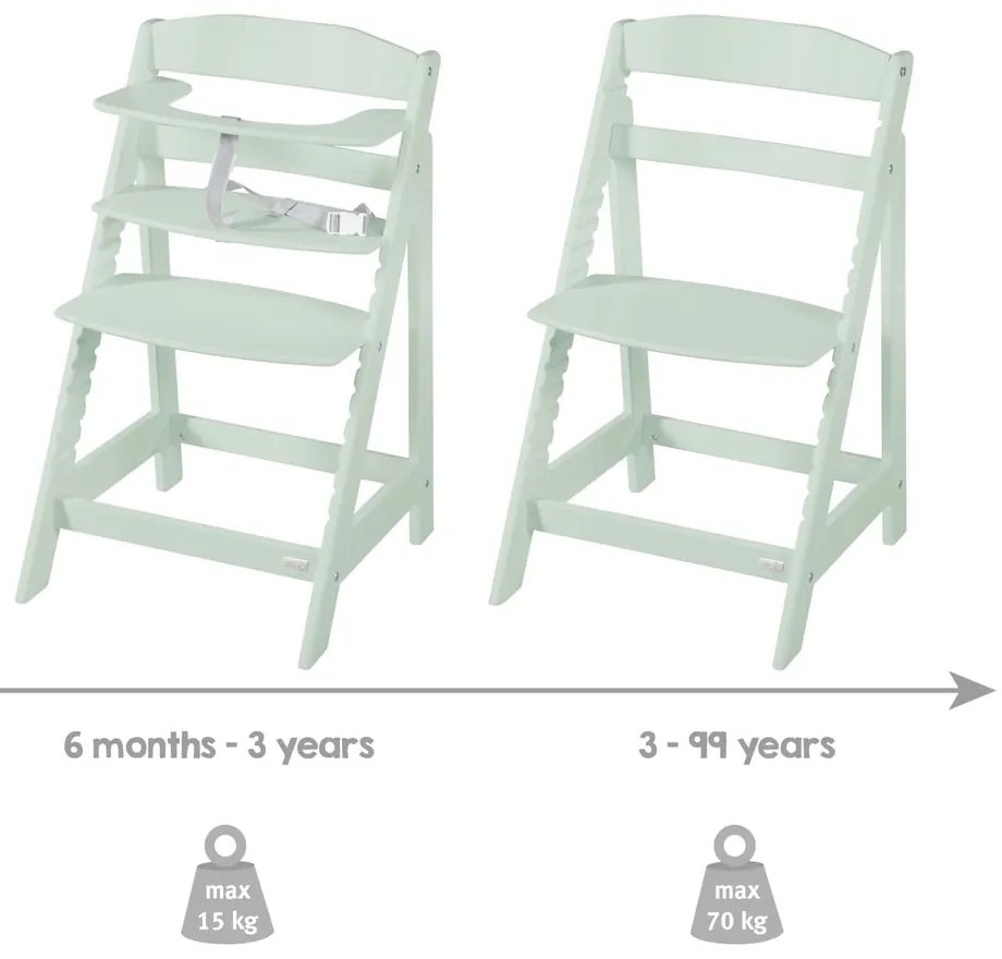 Sedia da pranzo Sit Up Flex - Roba