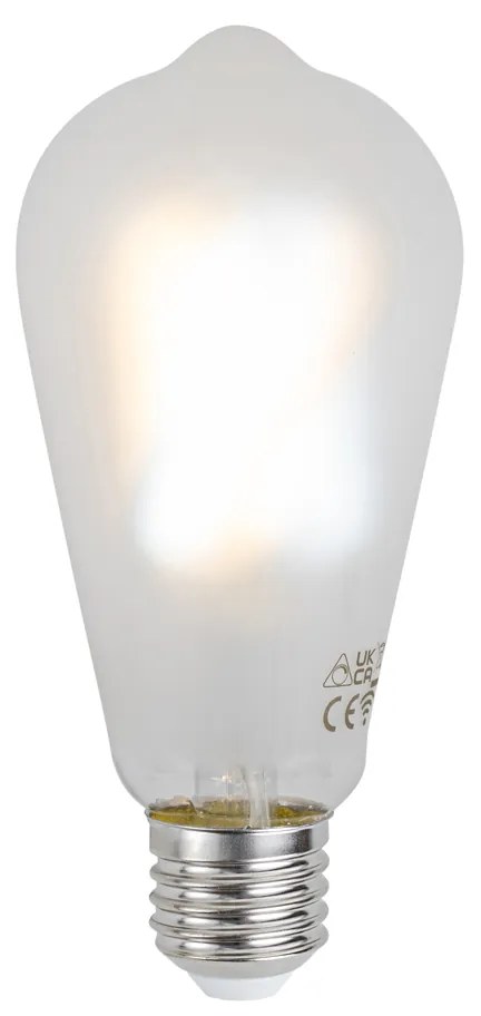 Lampadine LED Smart E27 dimmerabili ST64 Opaco 7W 806 lm 2700-6500K