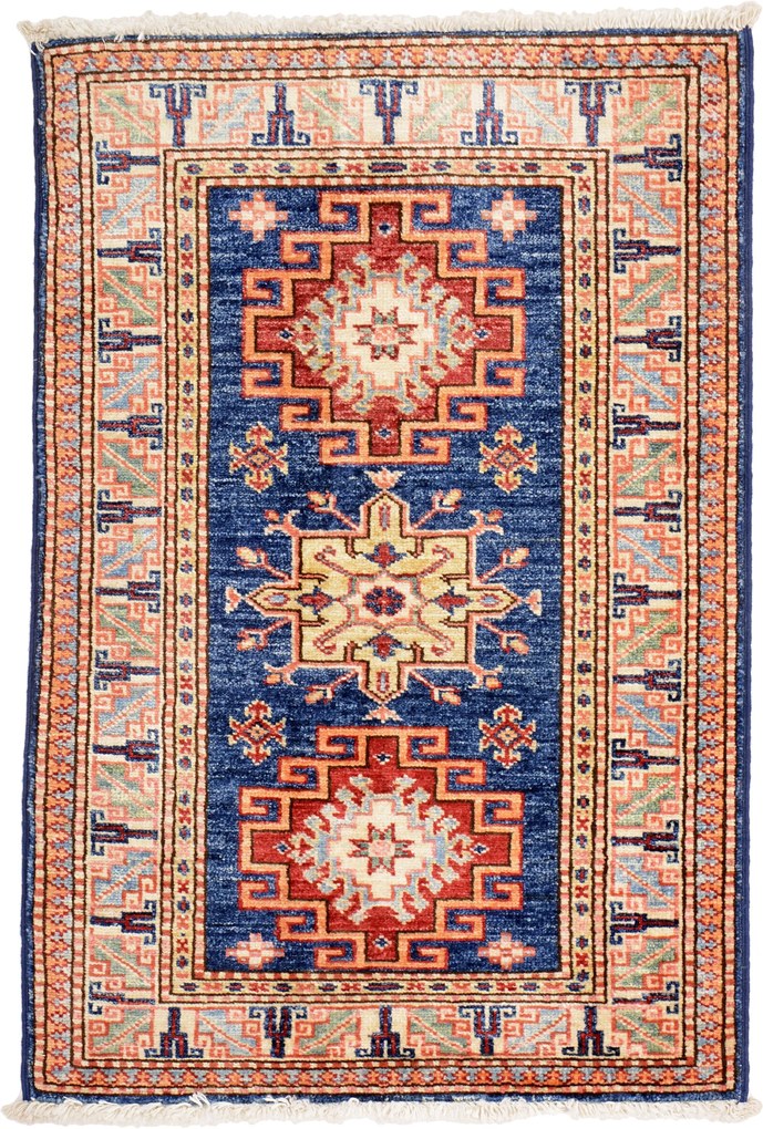 Kazak Tappeto 60x90 (Pakistan) Annodato A Mano
