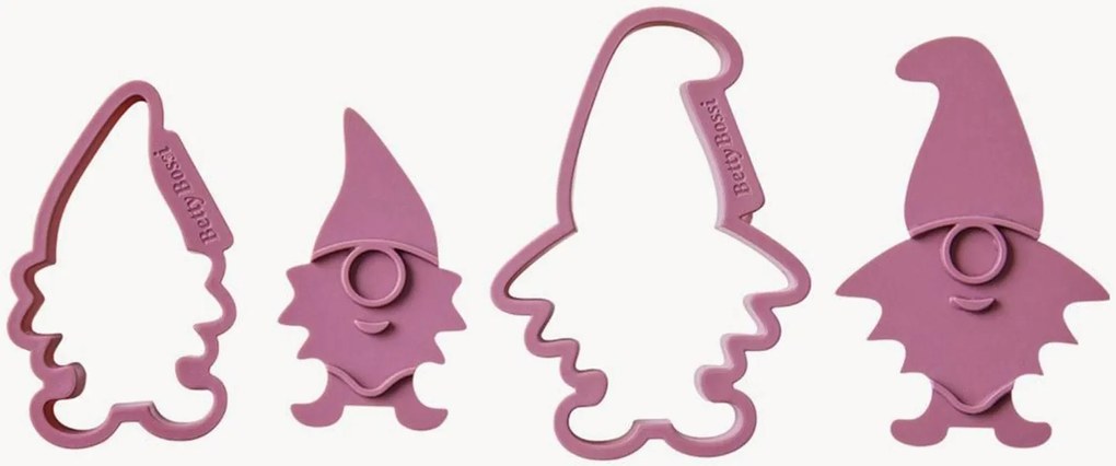 Set di 4 tagliabiscotti Wichtel