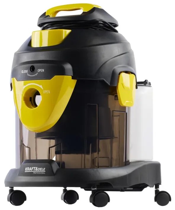 Aspiratore industriale per l'aspirazione a umido e a secco 1400W KD481