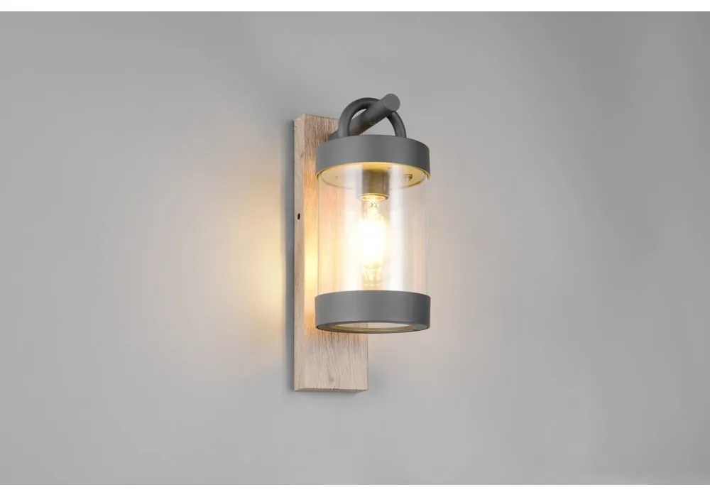 Illuminazione esterna da parete (altezza totale 33 cm) Sambesi – Trio