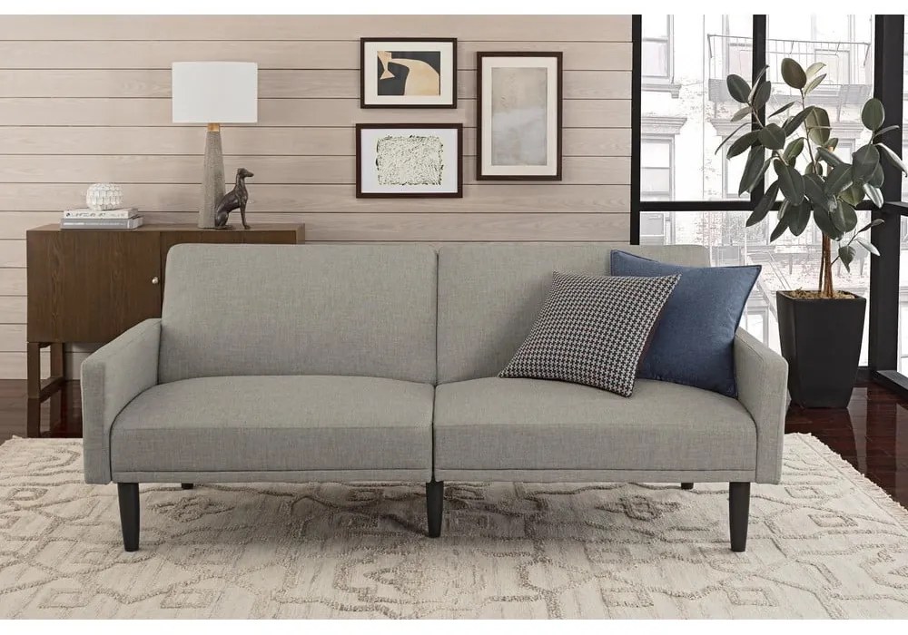 Divano letto grigio chiaro 198 cm Room - Støraa