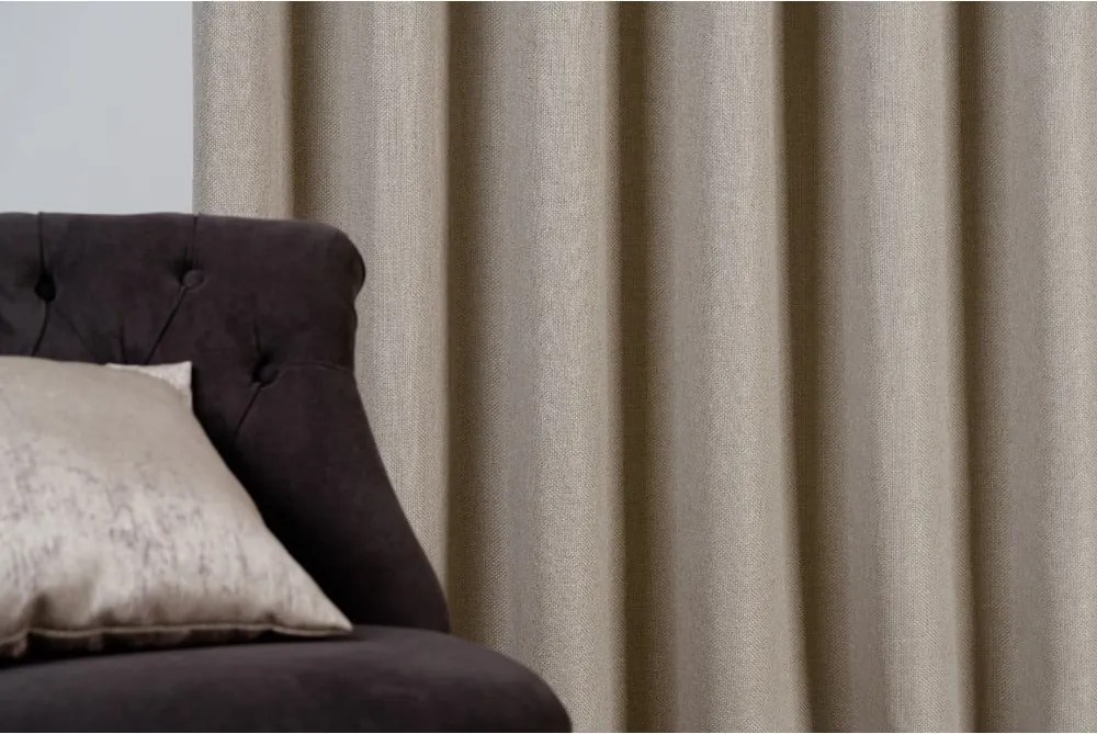 Tenda beige 140x260 cm Avalon - Mendola Fabrics