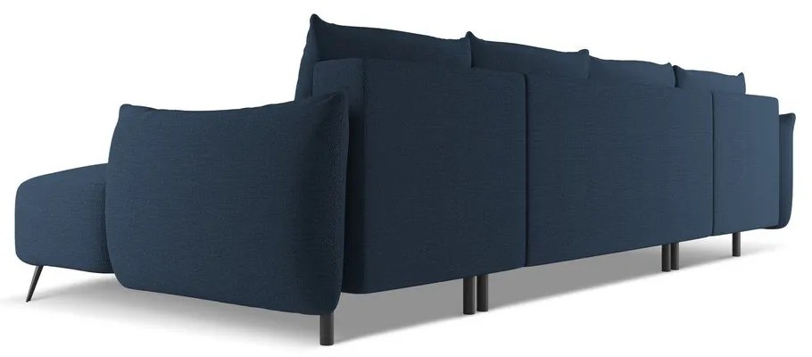 Divano angolare blu Malie – Makamii