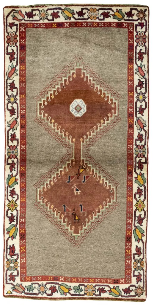 Gabbeh Tappeto 170x90 Nero (Iran) Annodato A Mano
