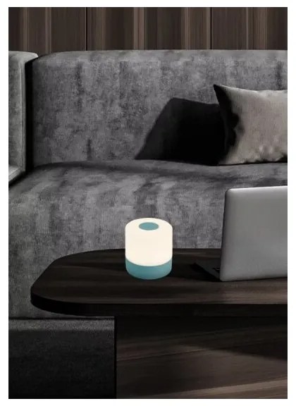 Briloner 7461010 - LED Lampada da tavolo ricaricabile dimmerabile LED/2W/5V IP44 blu