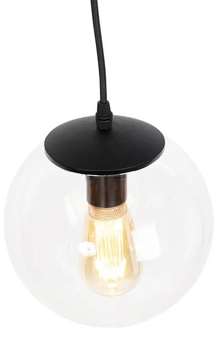 Lampada a sospensione moderna trasparente 20 cm - Pallon