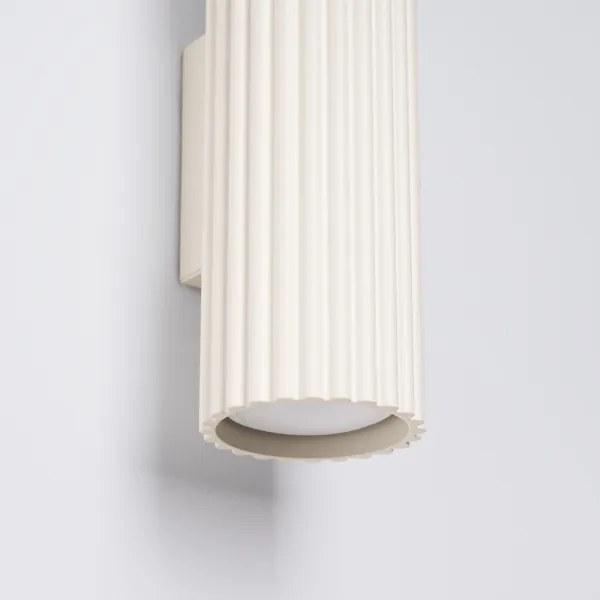 Sollux SL.1653 - Applique KARBON 2xGU10/10W/230V color crema