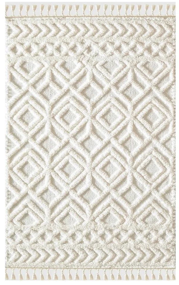 Tappeto beige 170x120 cm Shaggy - Mila Home