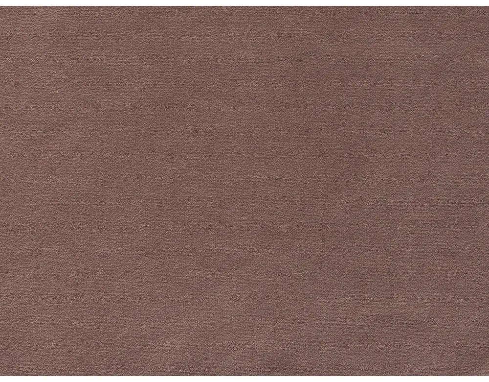 Divano letto angolare a U in velluto rosa chiaro (angolo destro) Sweet Harmony - Miuform