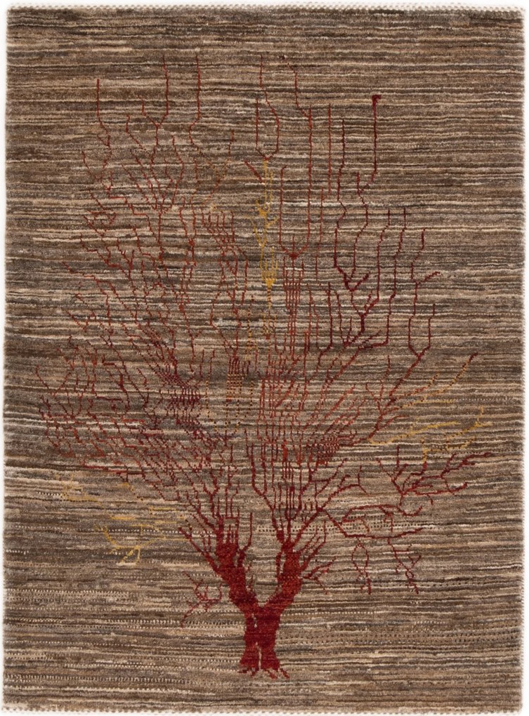 Loribaft Tappeto persiano 90 x 120 Marrone (Iran) Annodato A Mano