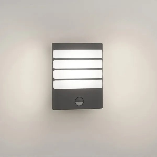 Philips 17274/93/16-LED Lampada da esterno a LED con sensore RACCOON LED/3W/230V IP44